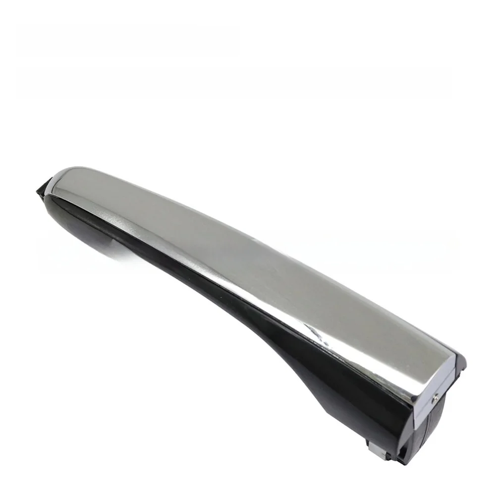 For hyundai For genesis Sedan Exterior Door Handle Set 2009-2014 Compatible with Multiple Engine Versions Silver 10 5 5cm Size