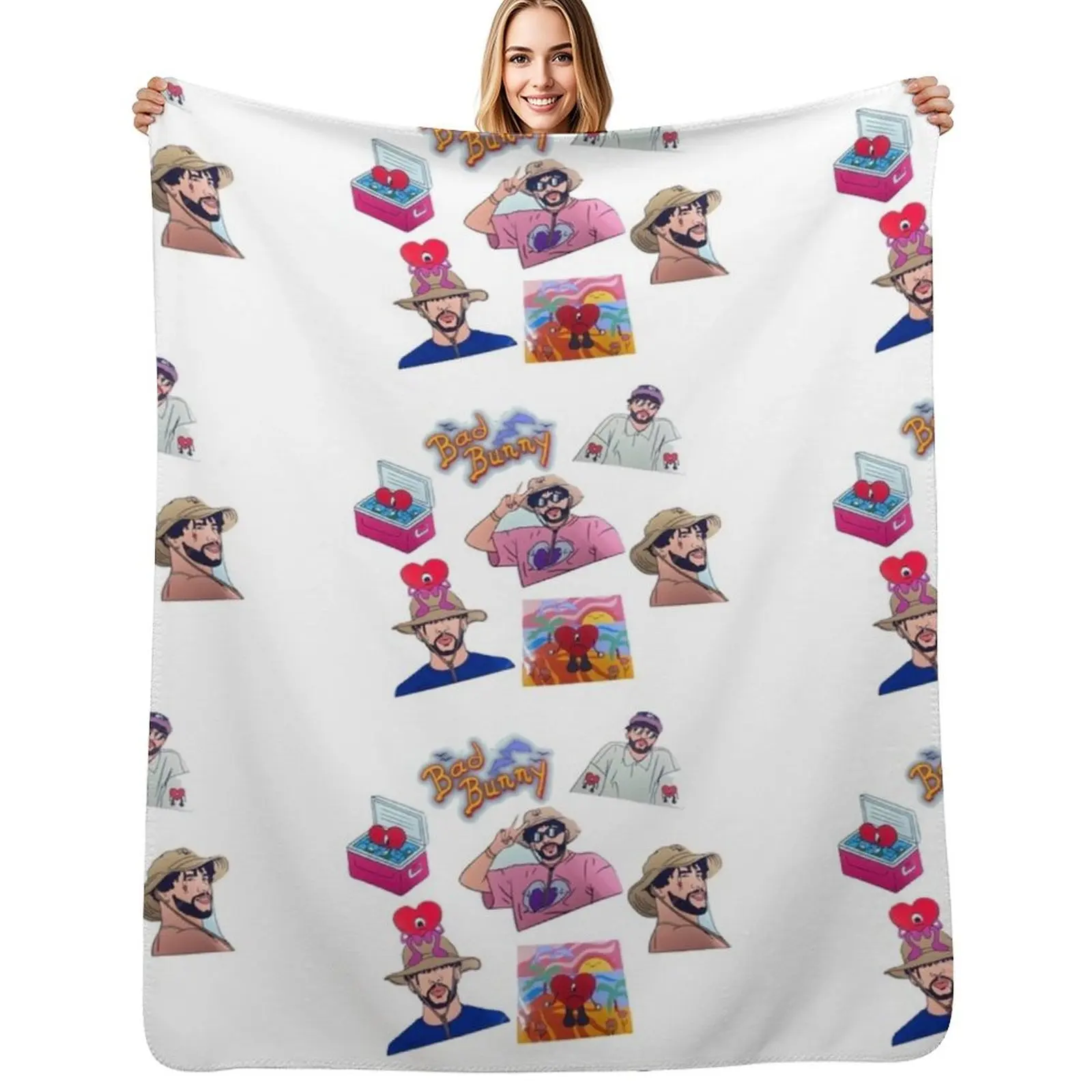 un verano sin Throw Blanket Wrinkle Resistant Lightweight Blanket