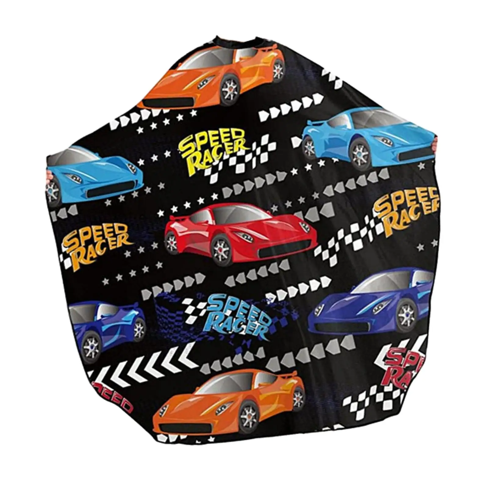 Child Hair Cutting Cape Reusable Cartoon Barber Accessories Professional Hair