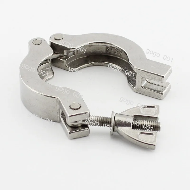 KF vacuum clamp, stainless steel vacuum clamp, vacuum sealing ring bracket KF10 KF16 KF25 KF40