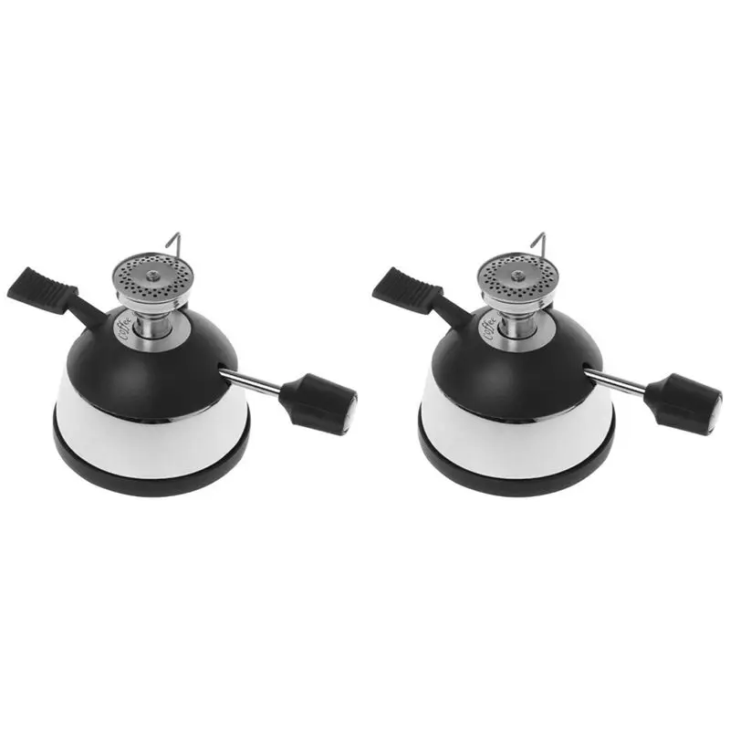 2X Mini Gas Burner HT-5015M Mini Tabletop Gas Butane Burner Heater Siphon Pot Coffee Stove Siphon Pot-B61B