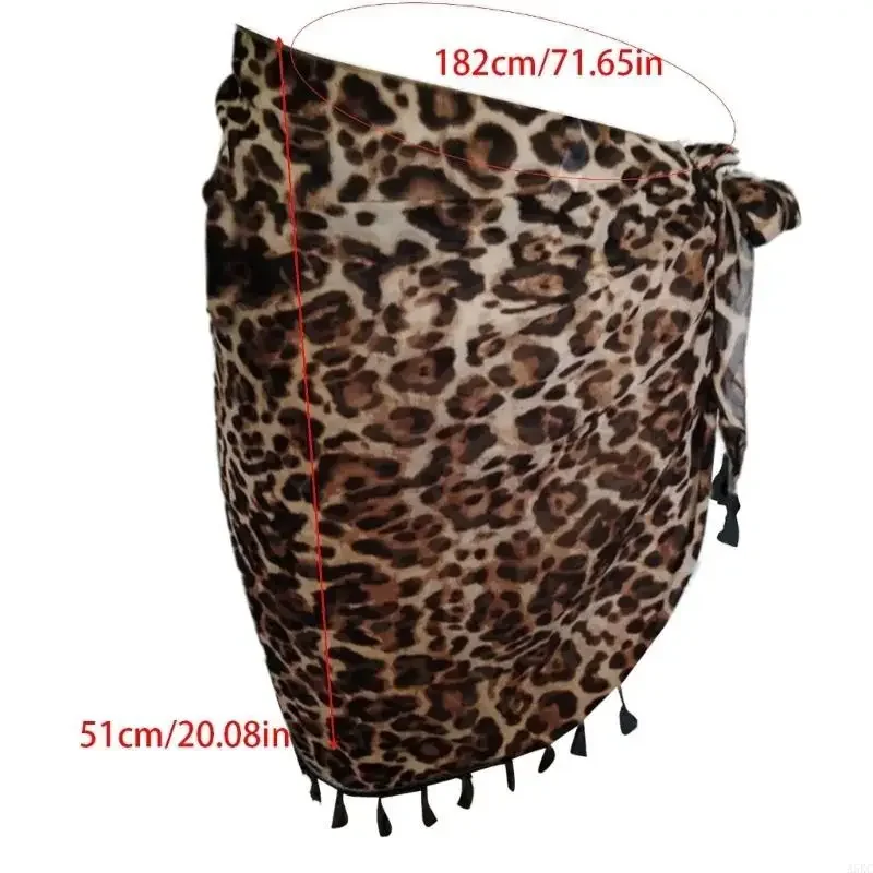 Salia Butt Wrap Light Coverp Count Up Multifunction Luge com detalhes franjas para escapadas verão