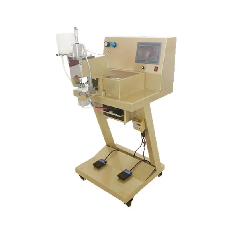 

Automatic beading machine Four-claw bottom buckle Pearl buckle machine Juwang pearl machine