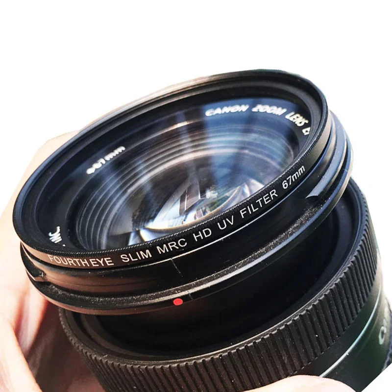 Filtro protector UV multicapa delgado HD MRC de 37-86 mm para Canon Nikon Sony Fujifilm