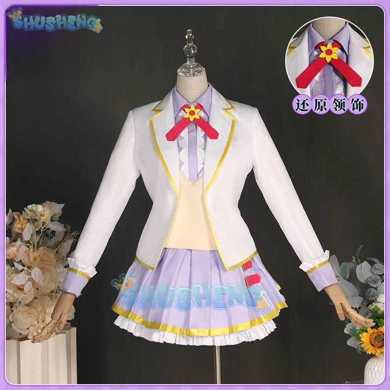 

FC6Aikatsu! Series Venus Ark Cosplay Costume School Uniform Halloween Carnival Party Christmas Play Role Clothes Clothing f@FC8！