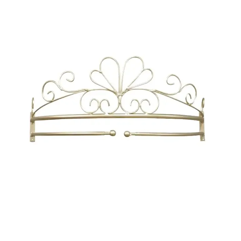 

Iron Crown Princess Bed Curtain Curtain Head Frame Mosquito Net with Hook