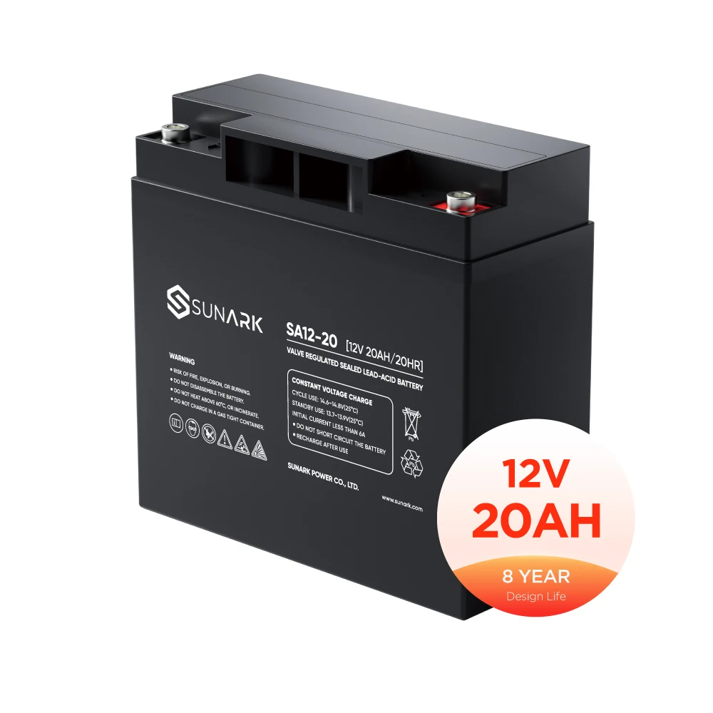 

SunArk 12V Lead Acid Battery Agm 10Ah 22Ah 20 Ah Batteries 12Volt 13Amp Hours