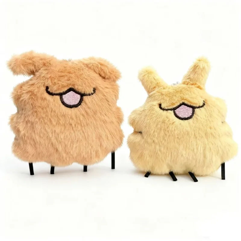 Game Hollow Knight: Silksong Cosplay Doll Plush Soft Keychain Flea Puppy Ornament Cute Bag Decoration Accessories Christmas Gift