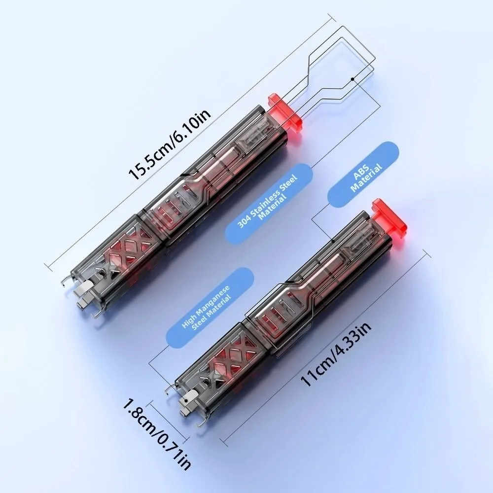 2 in 1 Keys Caps Puller DIY Four-Jaw Design Keycaps Remover Tool Light Weight Portable Mechanical Keyboard Keycap Extractor