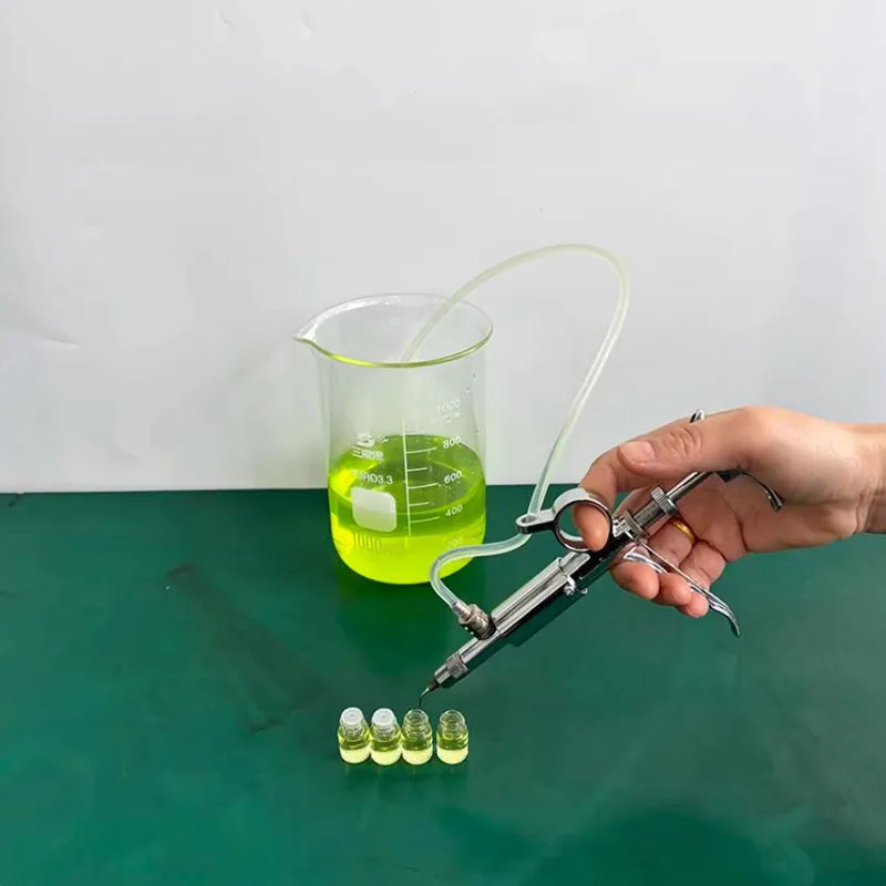 Small-Neck Manual Liquid Filling Machine for Essential Oil & Perfume Laboratory Quantitative Filling Device