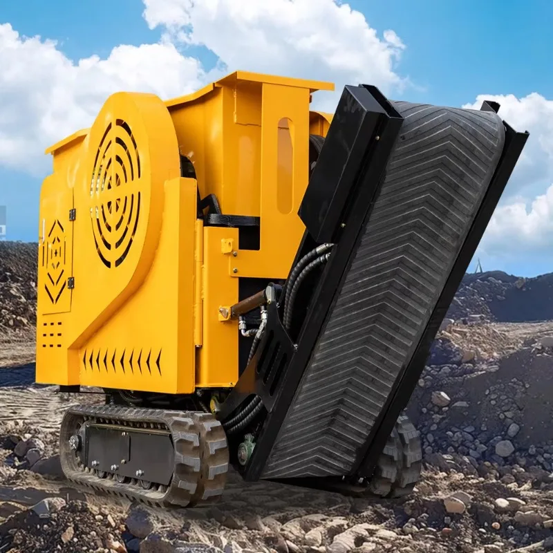 Mini Mobile Jaw Crusher Portable Stone Crushing Machine Demolition Recycling Machine