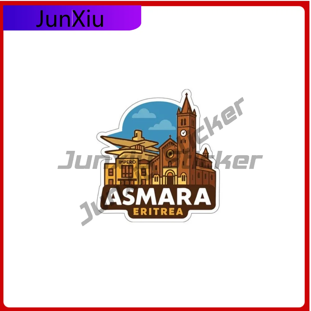 

Asmara Эритрея Декор Стикеры Виниловые Наклейки Аксессуары Окно Мотоцикл Бампер Наклейки Мотоциклетный Шлем Козырек ПВХ Наклейки