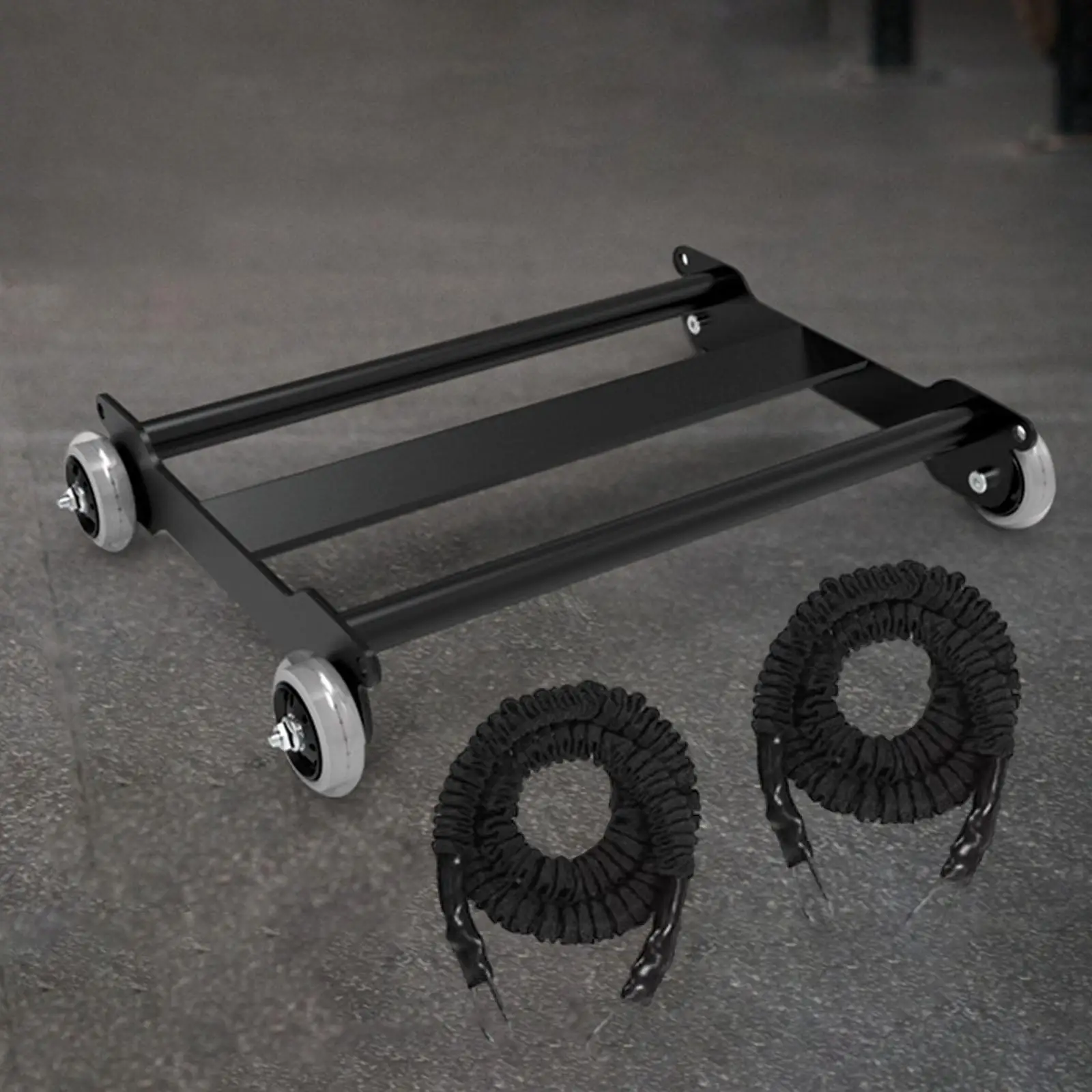 

Glute Ham Glider Sturdy Glute Trainer Roller for Women Men Adults Hip Raises