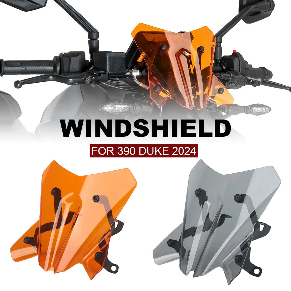 

New Motorcycle windshield accessories: deflectors and spoilers, windshield FOR 390 Duke 390DUKE 2024-