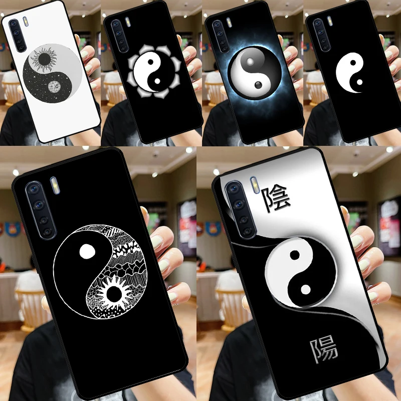 Eight Diagrams Taiji Yin Yang For OPPO A17 A57 A77 A5 A9 A53S A52 A72 A96 A76 A16 A54 A74 A94 A38 A58 A78 A15 A79 Case