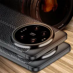 For Xiaomi 15 Ultra Case Xiaomi Mi 15 Ultra Cover Funda Shell Shockproof TPU Soft Leather Phone Bumper For Xiaomi 15 Ultra