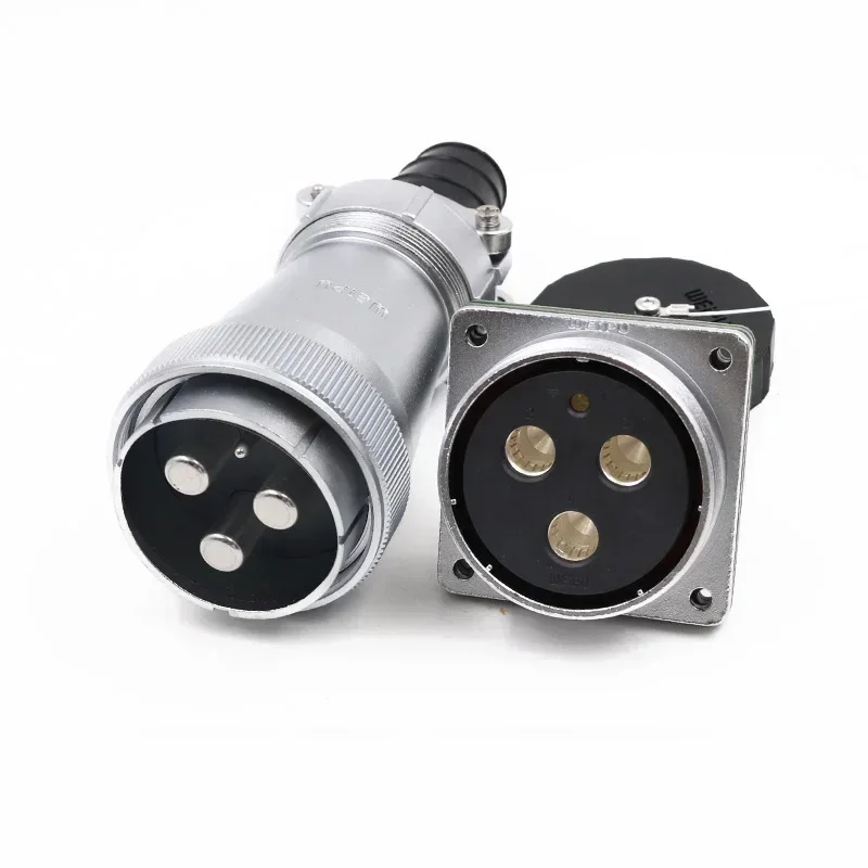 

WEIPU WF55 TI+Z M55 Waterproof Connector Electrical Aviation Multi Core 4 7 40 53 61 Pin Needle Panel Male Plug Female Socket