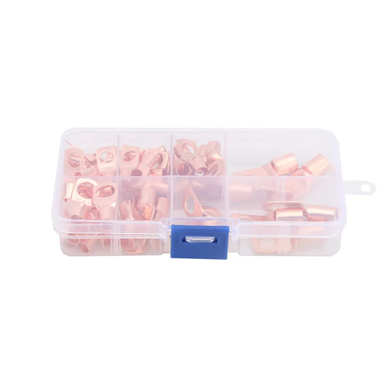SC copper nose peephole wiring terminal, marine short cable joint, crimping nose, pure copper wire ear