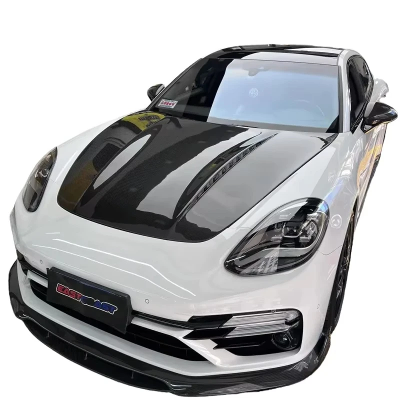 

For 2018+Porsche Panamera 971 Carbon Fiber Hood High Quality Special Upgrade TC Style Carbon Fiber Hood Decoration