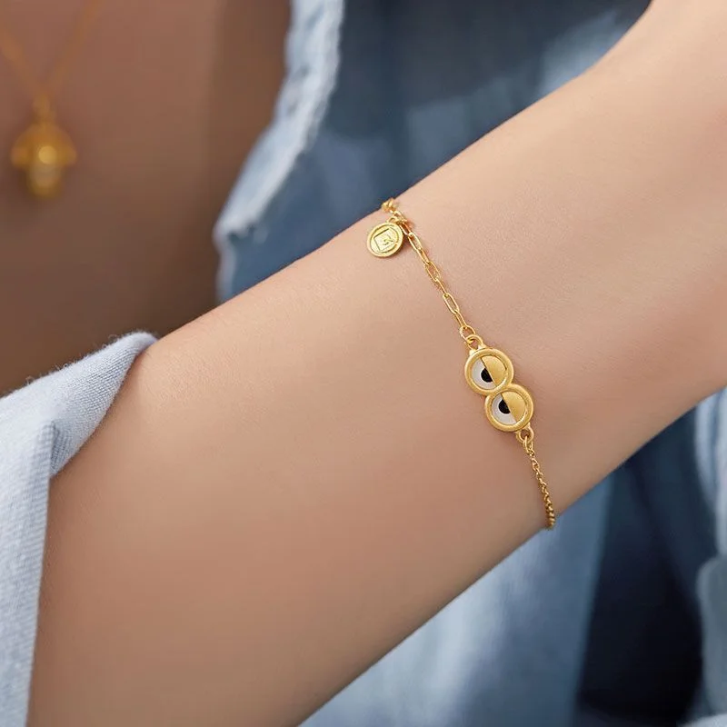 Pulsera Dorada de la Serie Min - Gold Plated Jewelry reseña y precio