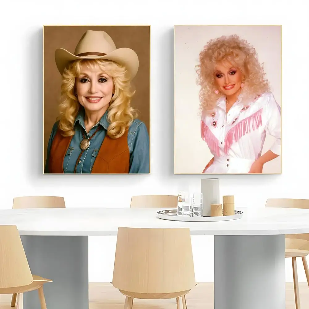 Country Music Icon D-Dolly Parton Poster Wall Art Print Decorative Mural Home Decor Gift Unframed