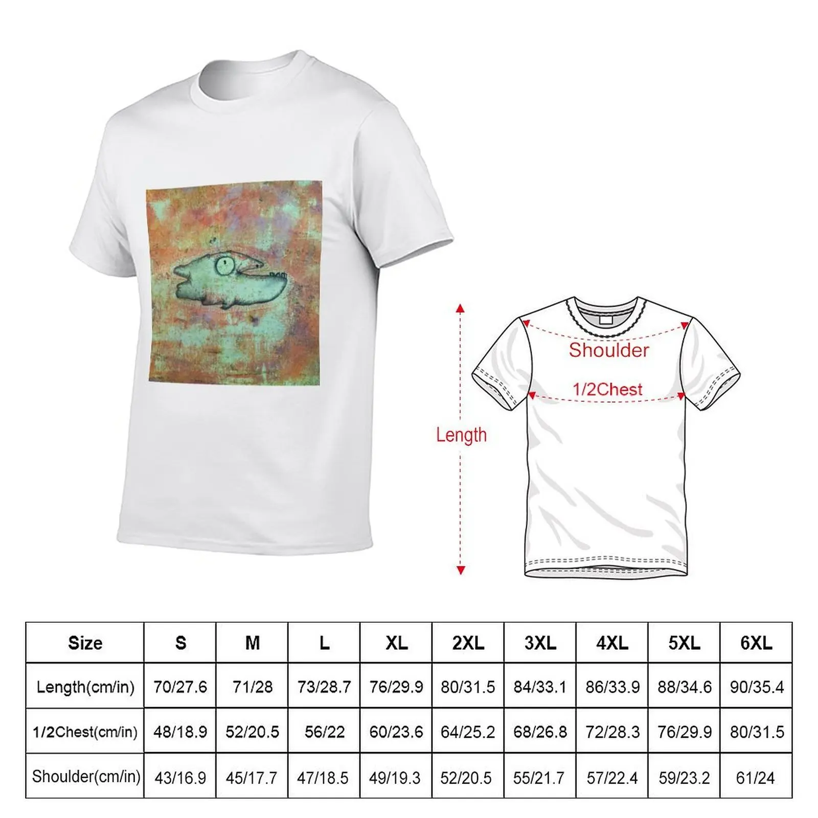 Toothy creature T-Shirt luxury designer croswit shirt man big and tall t shirts for men