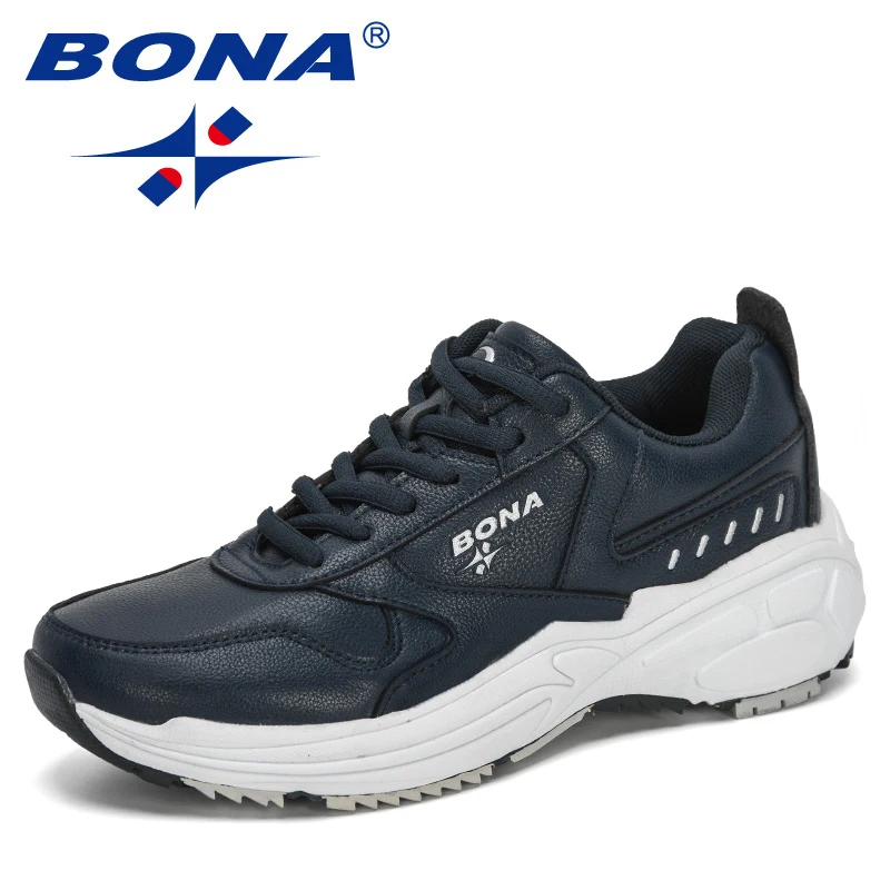 BONA 2021 New Designers Classics Sneakers Running Shoes Women Outdoor Sports Shoes Comfortable Running Shoes Ladies Walking Shoe