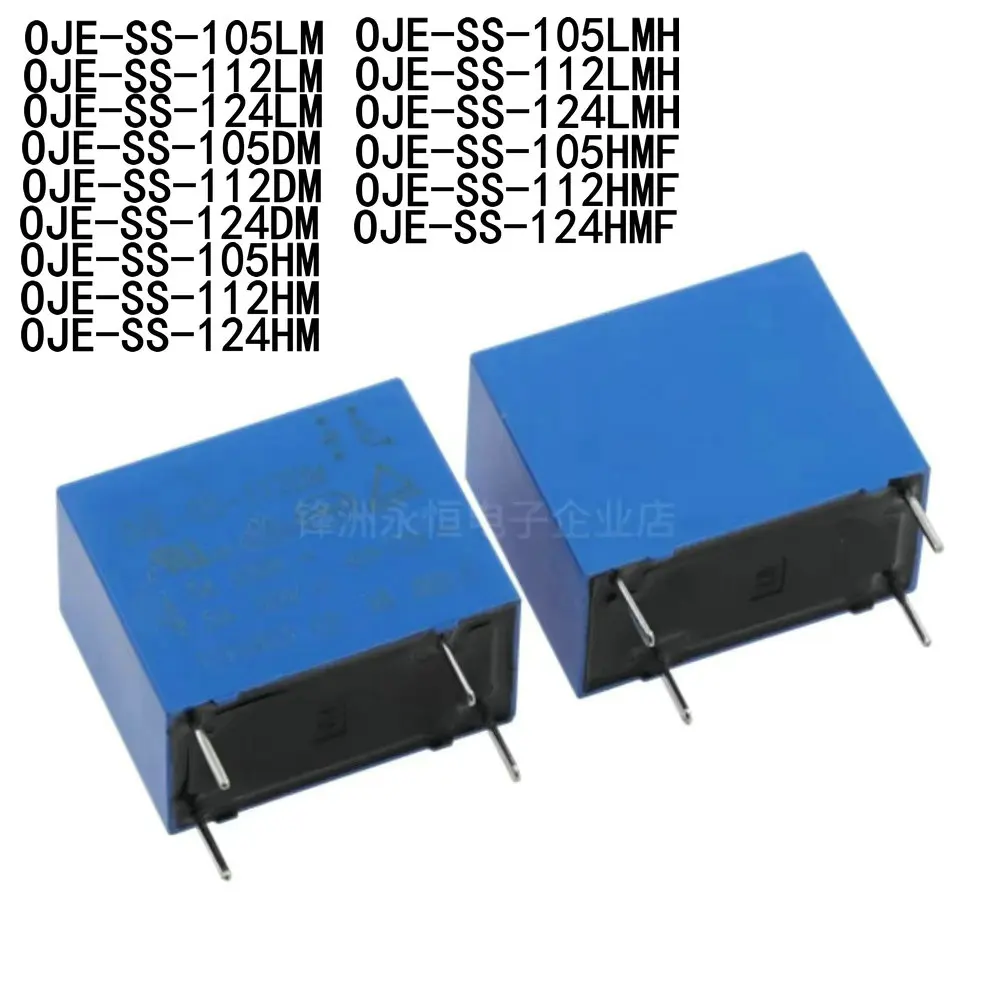 

Relay OJE-SS-105 112 124DM LM LMH HM HMF 5VDC 12VDC 24VDC OJE-SS-105LM OJE-SS-112DM OJE-SS-124LMH OJE-SS-112HM OJE-SS-105HMF OJE