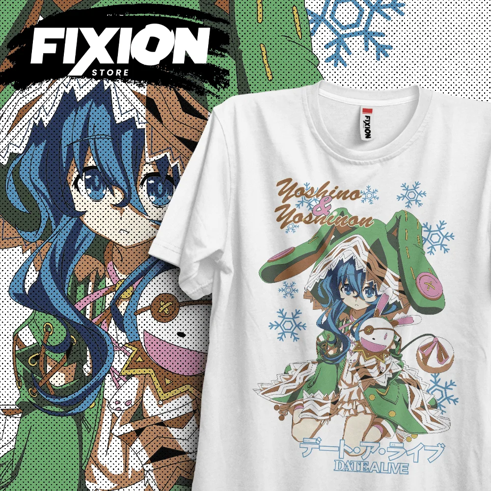 

Date a Live – Yoshino Anime T Shirt Manga Gift For Anime Lover All Size Cotton