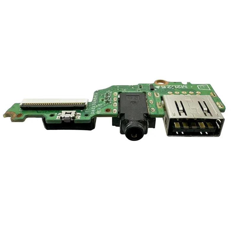 Original SWITCH POWER BUTTON USB AUDIO BOARD DA0X33ABAE0 REV:E For HP X360 TPN-Q199 13-AE