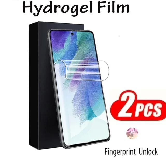 2Pcs Hydrogel Film Für Samsung Galaxy S23 A55 A35 A54 S25 Samsung S24 S21 S22 Galaxy S24 Ultra S23 FE Screen Protector