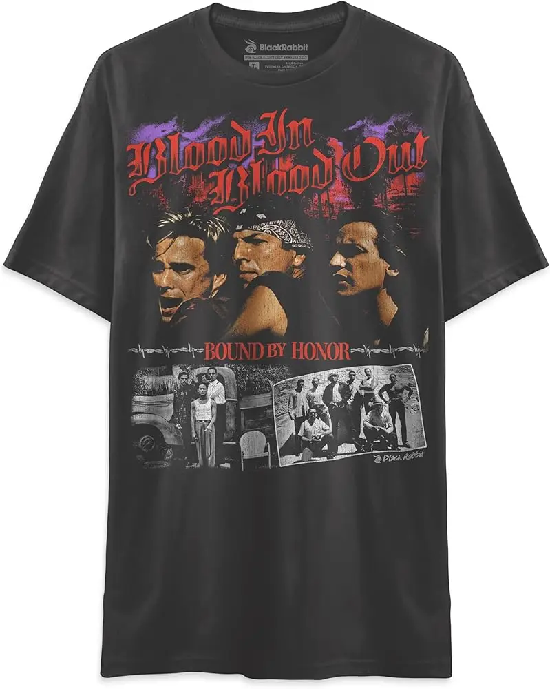 

Blood in Blood Out Bound by Honor 90s Gangster Movie Retro Vintage Unisex Classic T-Shirt