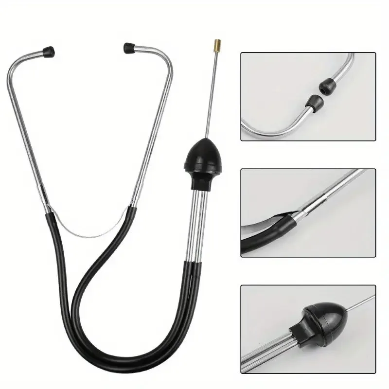 1pc Auto Cylinder Stethoscope, Mechanics Stethoscope Car Engine Block Diagnostic Automotive Hearing Tool Detection