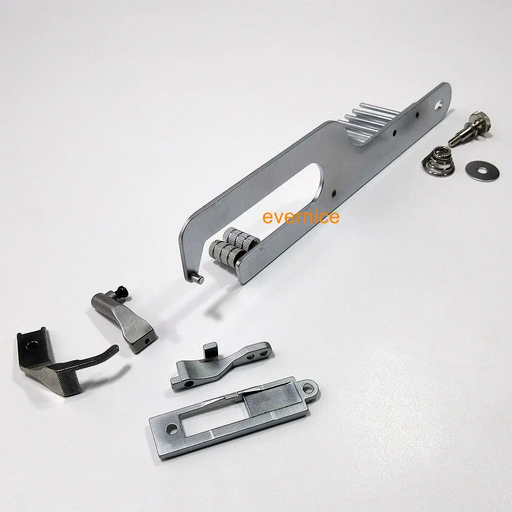 For PFAFF 1245 Binding Sewing Kit Binder Bracket,Foot,Needle Plate,Feeder,Screws