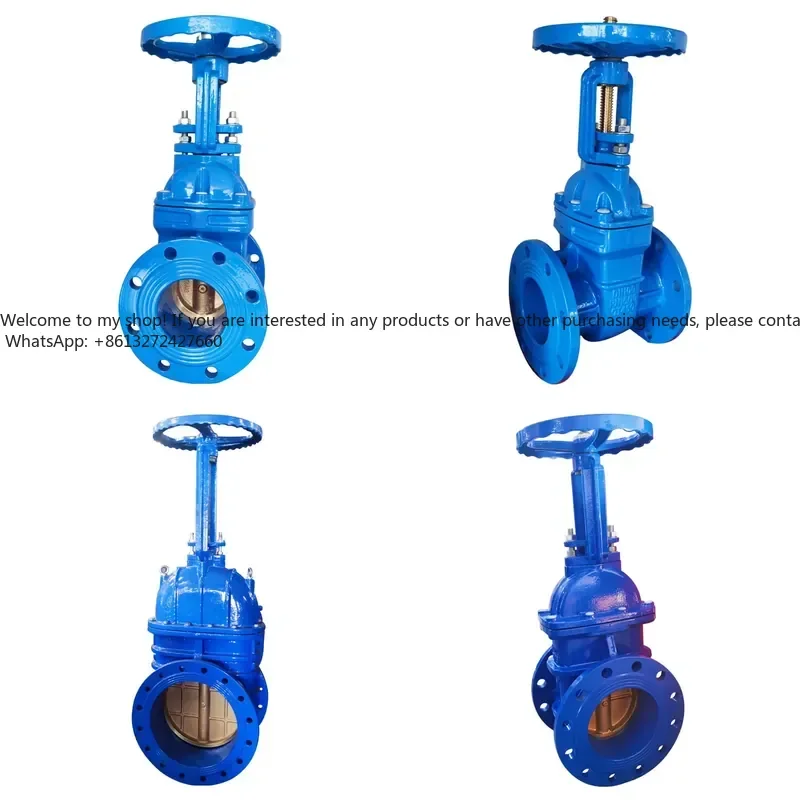 BS AWWA DIN DN200 High Temperature Water External Lift Stem Bronze Metal Seat Hard Sealed Gate Valve