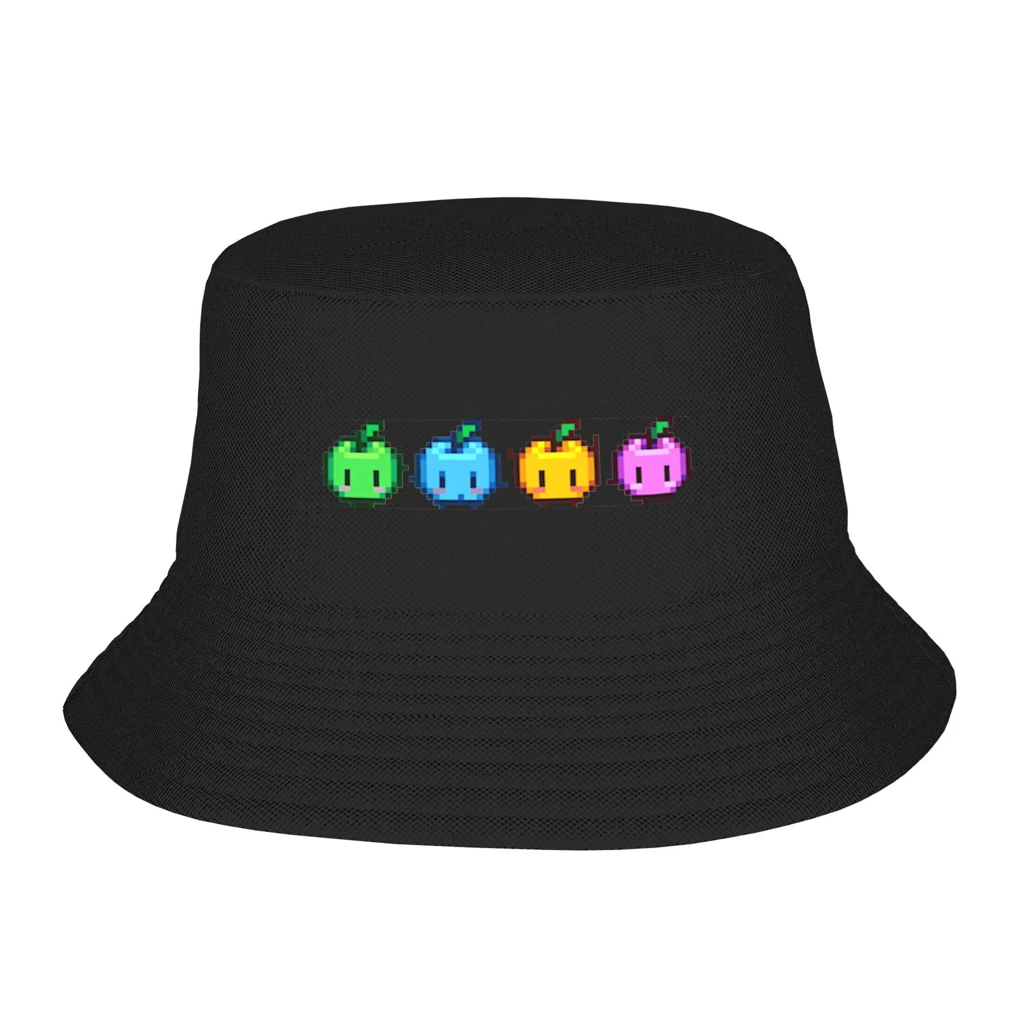 

Stardew Valley Junimo Plush Bucket Hat Panama Bob Hats Outdoor Fashion Autumn For Summer Beach Fishing Unisex Fisherman Caps