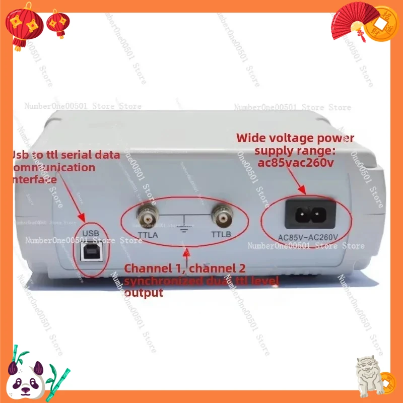 FY3200S Dual Channel Arbitrary Waveform DDS Function Signal Generator/Signal Source Frequency Meter FY2200S