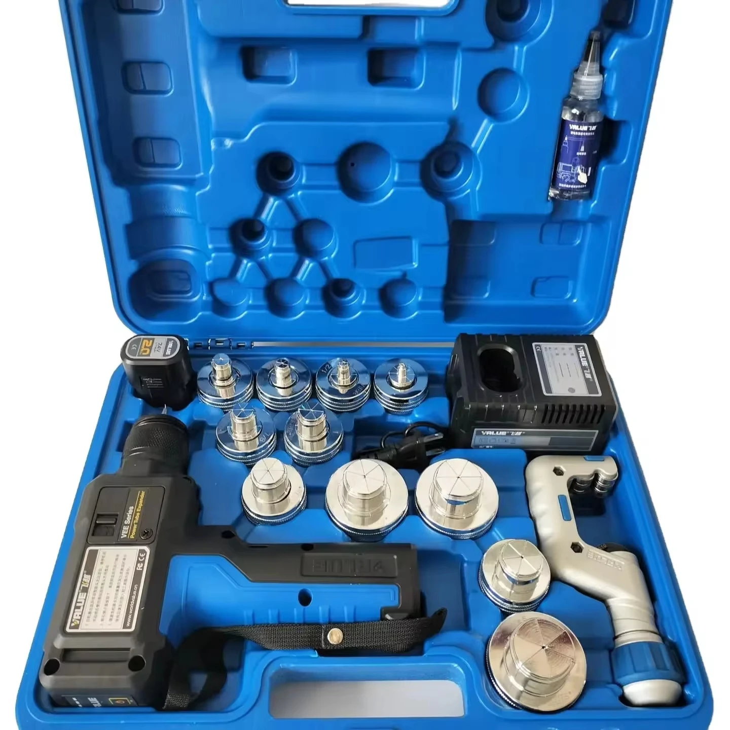 VALUE Power Tube Expander VEE-2(VTE-42D) Lithium Battery Powered HVAC Refrigeration Repair Tool Hand Tools