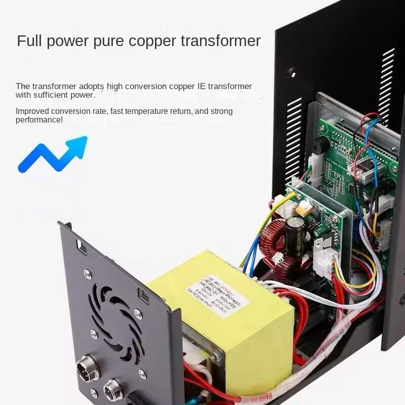 Machine à souder automatique avec pédale haute puissance, station de soudage à température constante, fer à souder, 389D +, 200W