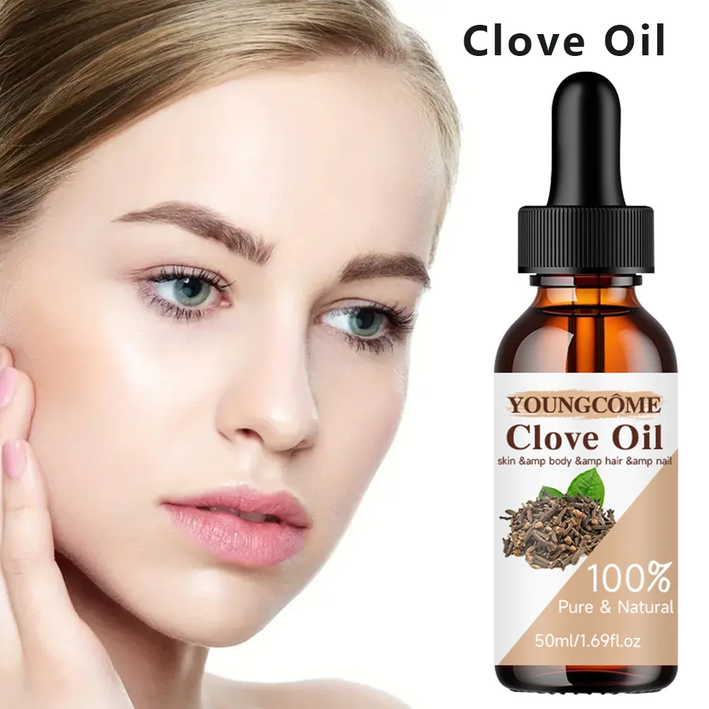 Clove essential oil helps keep skin hydrated and improves skin elasticity shine facial care Moisturizing Repair Anti-aging