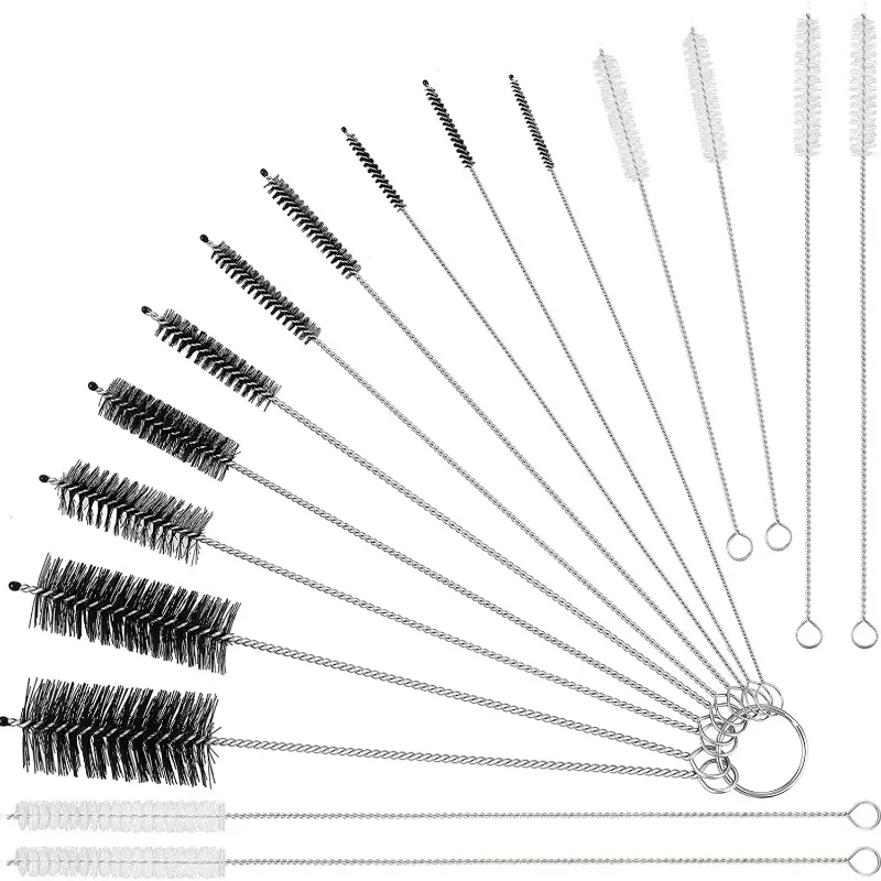 Nylon Brush Multi-Functional Tools Set Brush Spray Brush Cleaning Drink Straws Sewing Machines Paint Spray Guns Cleaning Brush