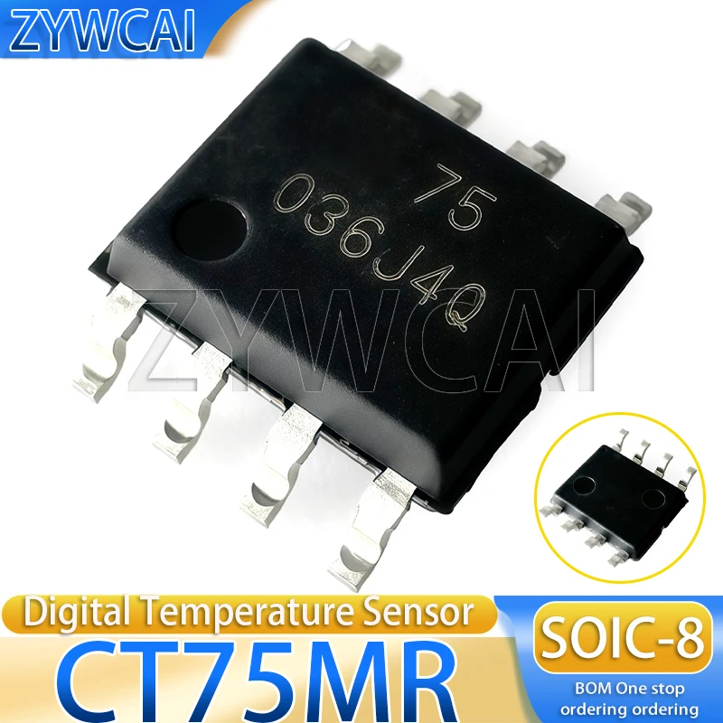 CT75MR SOP-8 75 5PCS S75 Control Board/Fan Port/Temperature Sensing Chip