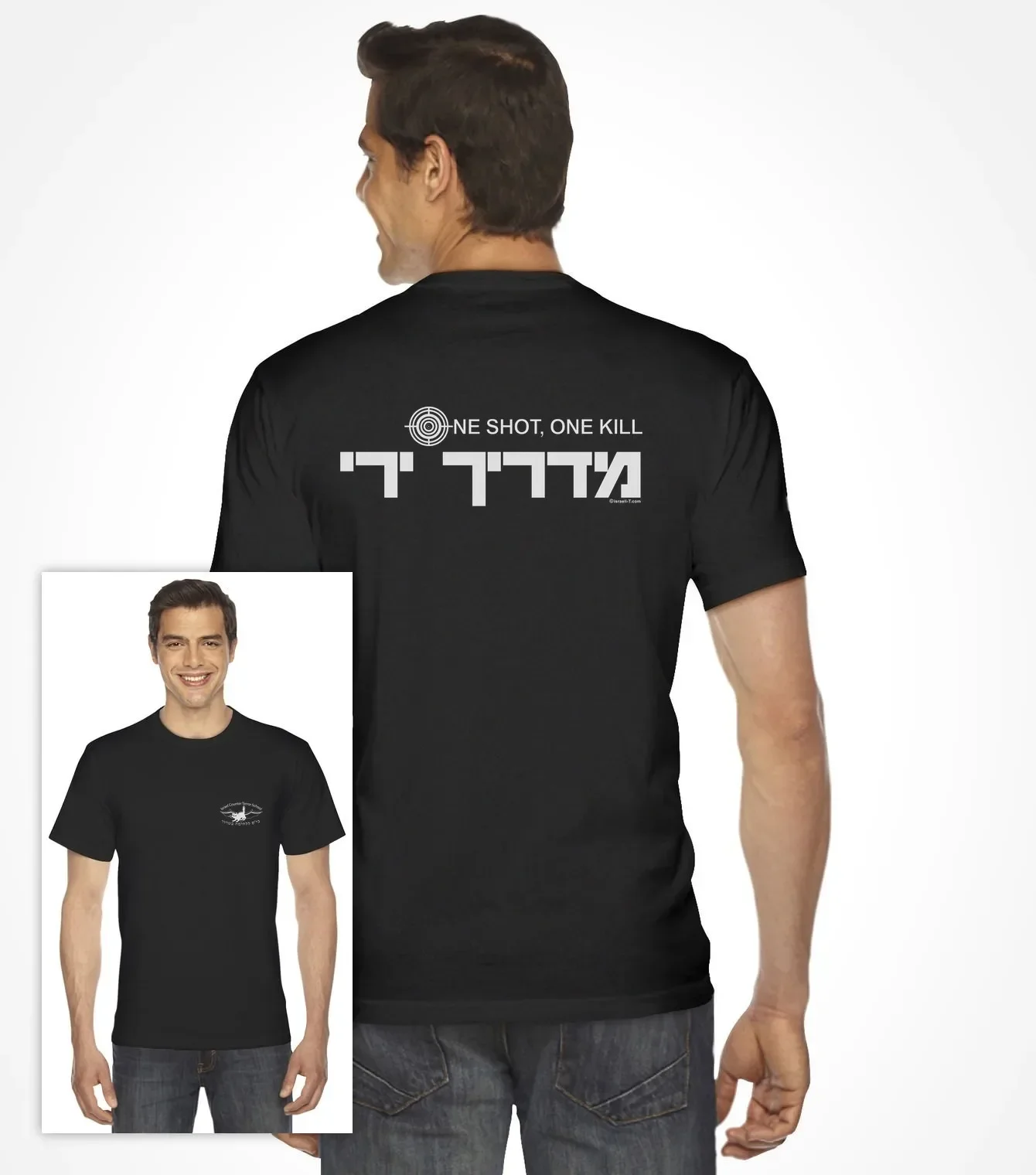 Counter Terrorism Anti Terror IDF Shooting Instructor Men T-Shirt Short Sleeve Casual Cotton O-Neck Summer T Shirt