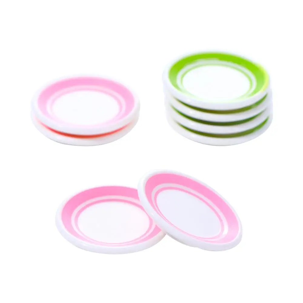 ชุดอาหารของเล่นจำลอง อุปกรณ์ตกแต่งบ้านตุ๊กตาขนาดเล็ก อุปกรณ์ประกอบฉากถ่ายภาพ จานอาหาร ของเล่นครัว จานอาหารสำหรับบ้านตุ๊กตา