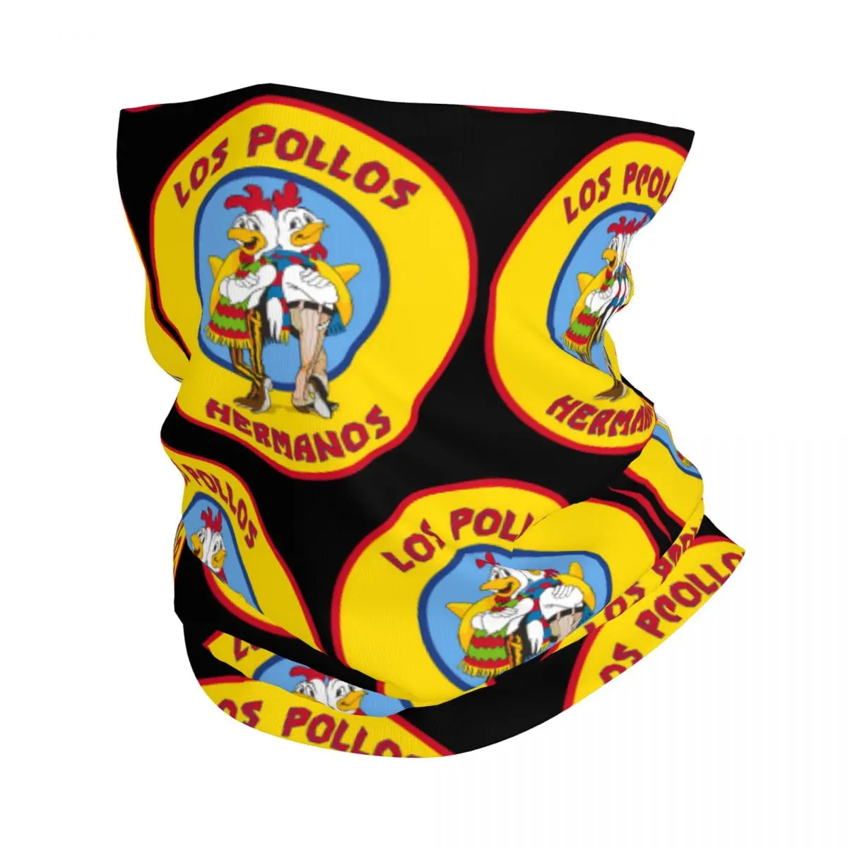 

Breaking Bad Los Pollos Hermanos Neck Gaiter Printed Unisex Face Mask Scarf Warm Headband Hiking Windproof