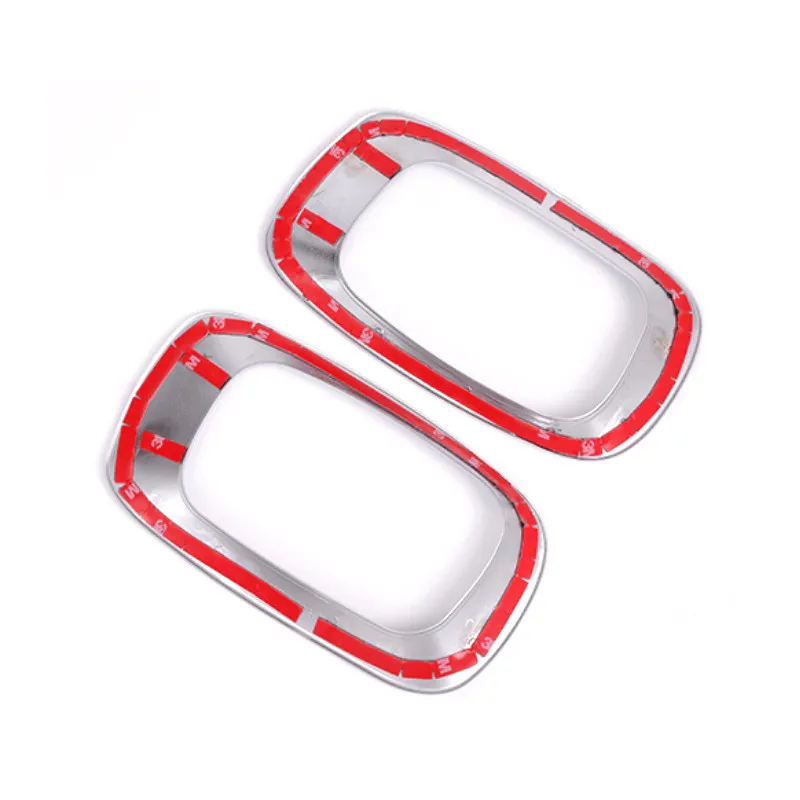 For Land Rover Range Rover Evoque 2012 - 2018 ABS Chrome Car-styling Interior Seat Side Frame Cover Decorative Sequins Trim