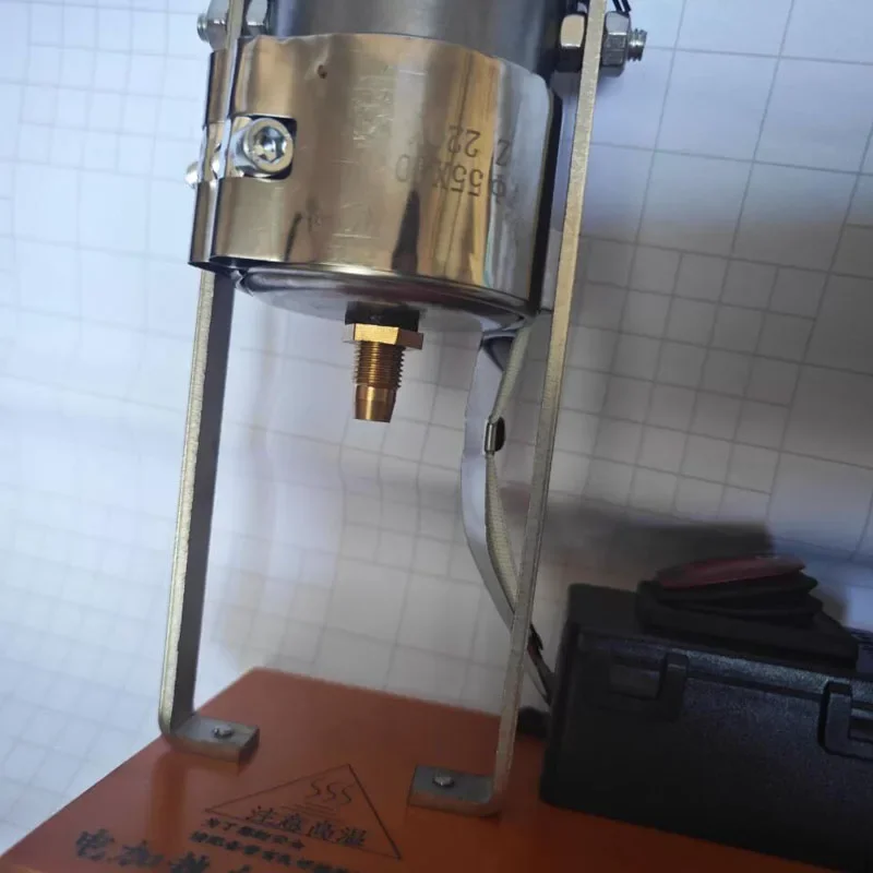 220V Lever-Type Lead Furnace Automatic Feeding Tin Furnace for Lure Sinker Mold Casting Metal Alloy Melt Shop Gold Recovery