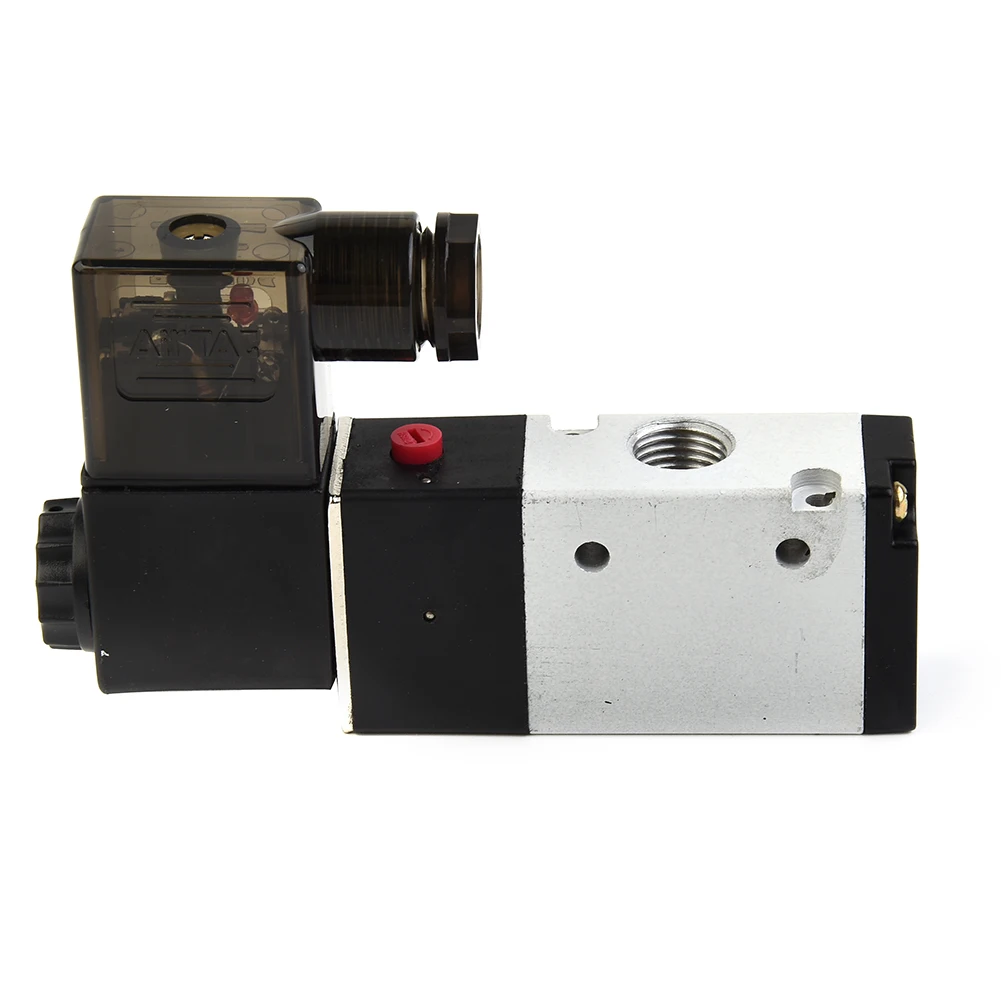 DC 12V 3V210-08 2 Position 3 Way 1/4 PT Air Pneumatic Solenoid Valve 0.15-0.8MPa Pneumatic Valves For Water Air Gas Hot