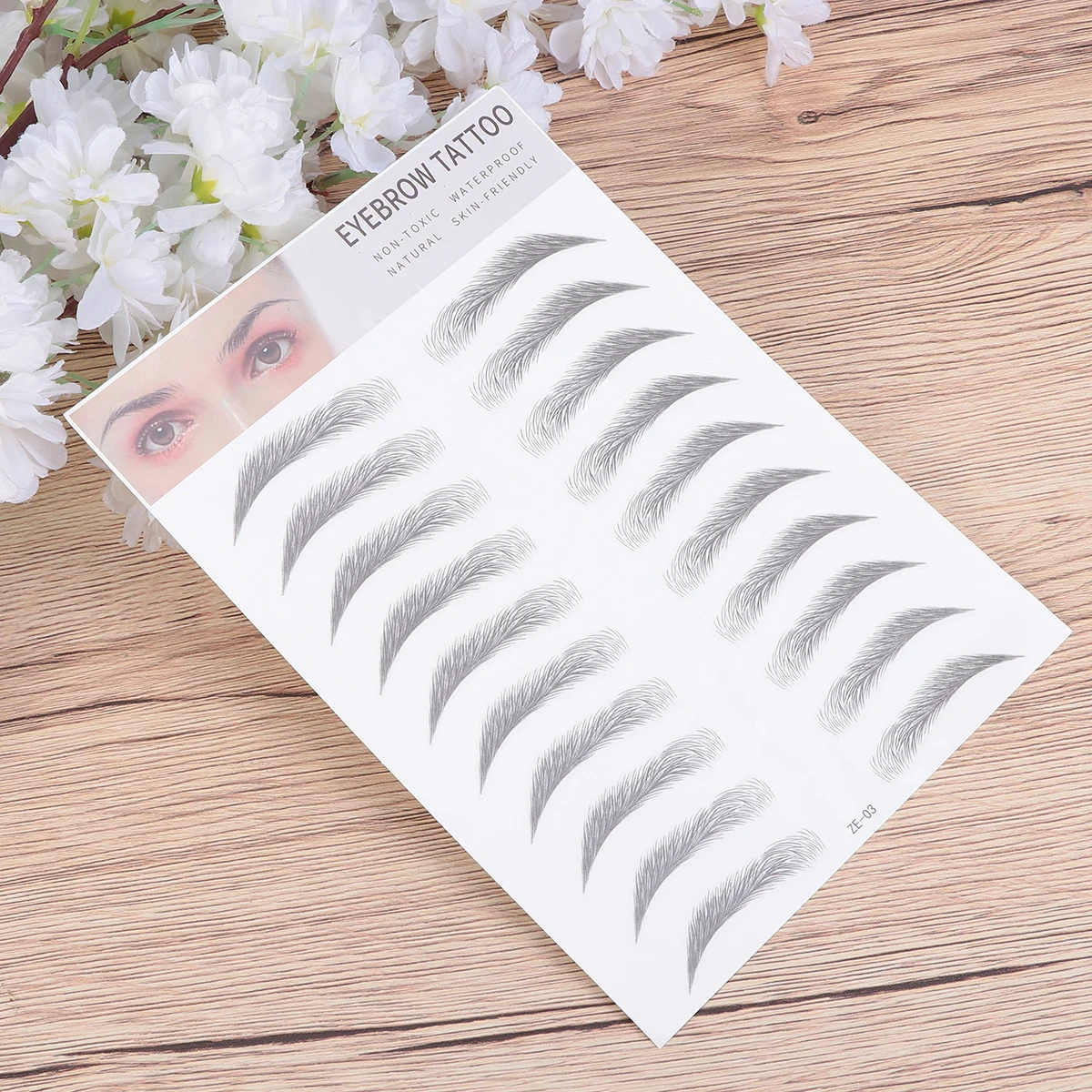 2 stuks wenkbrauwstickers kunstmatige wenkbrauwtransferkit wenkbrauwen trimgereedschap stencils voor mannen vrouwen tijdelijk gemakkelijk te gebruiken lang