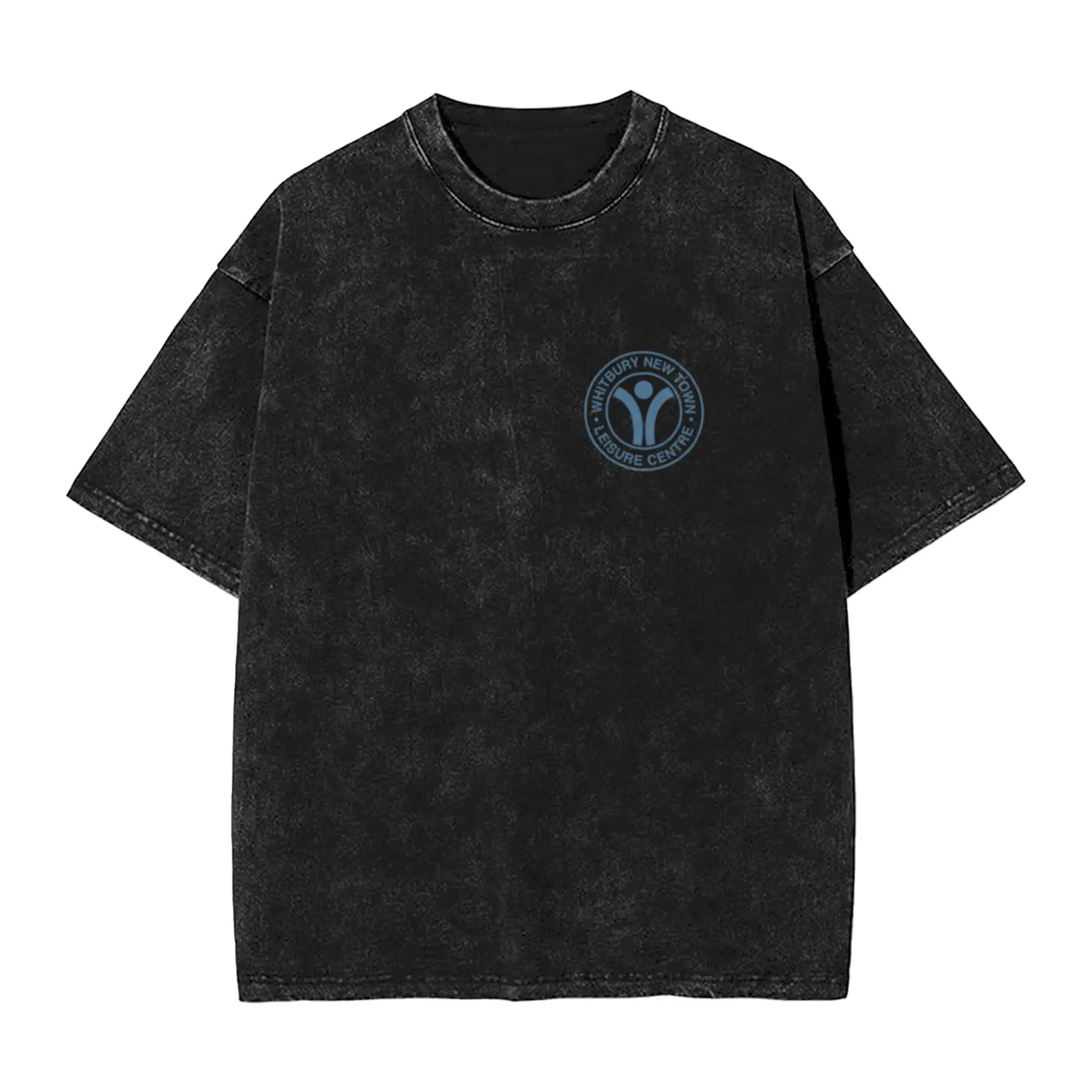 Welcome to Whitbury New Town Leisure Centre Classic Cool A T-Shirt Oversized Short Sleeve Men's Women's Cotton Tees Tops